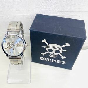 ONE PIECE ワンピース メンズ腕時計 腕時計 時計 watch クオーツ クォーツ Quartz シルバー SILVER 3針 海賊王 東映アニメーション NK