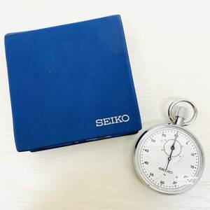 SEIKO セイコー ストップウォッチ 703328 ACRP 88-8051 組立 シンガポール 88ST TYAО 10 1/5 並 30分計 L型 時計 文字盤白 NK