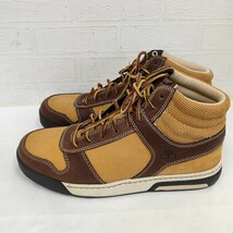 ★美品★ Timberland レースアップブーツ メンズ ティンバーランド 10W 28cm スニーカー靴 ブラウン 茶色 ブーツ SC_画像3