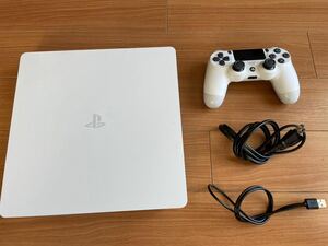 SONY PlayStation 4 本体　ホワイト CHU2100-B デュアルショック　1TB ディスクドライブ