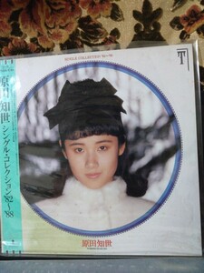 原田 知世 シングル コレクション'82〜'88 帯付き見本品LPレコード