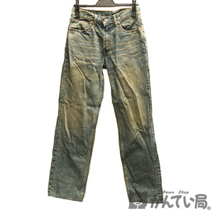 17818 LEVI'S【リーバイス】502-03 デニムパンツ ジーンズ 30インチ W30 L33 レザーパッチ メンズ【中古】USED-B