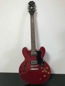 Epiphone DOT CH セミアコ チェリー レッド アコースティックギター エレキギター 