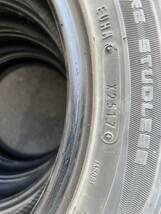 165/60R15スタッドレスタイヤダンロップウィンターマックスWM01ハスラーなどに中古4本セット_画像6