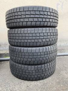 165/60R15スタッドレスタイヤダンロップウィンターマックスWM01ハスラーなどに中古4本セット