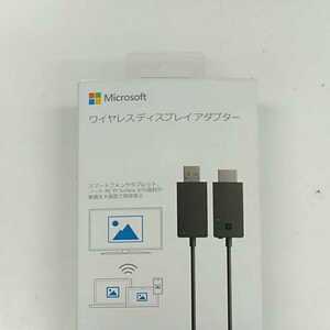 マイクロソフト ワイヤレス ディスプレイ アダプター P3Q-00009 : Wi-Fi不要 Miracast USB給電可 ( ブラック ) Windows Surface 対応