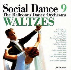Social Dance 9 Waltzes (Ballroom Orch) 【社交ダンス音楽ＣＤ】♪710-9