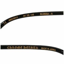 【送料無料】【本物】注目★Chrome Hearts★クロムハーツ★めがね★BUBBA-A★MBK/GP-P★メタルフレーム★ゴールド×ブラック★ユニセックス_画像8