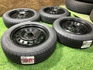 スズキ/日産純正 × 155/65R14 PCD100 4穴 MRワゴン アルト ラパン パレット スペーシア ワゴンR オッティ デイズ ルークス モコ