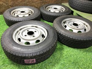 ダイハツ純正 12inch 4j × 145R12 6PR LT PCD110 4穴 ハイゼット アトレー ミラ オプティ ミゼット スタッドレス