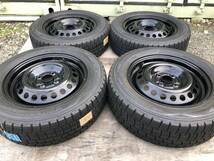 ホンダ純正 15inch × 185/65R15 PCD100 4穴 エアウェイブ グレイス シビック フィット シャトル フィットシャトル フリード スタッドレス_画像2