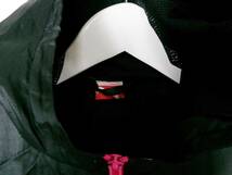 プーマ PUMA フーデッドジャケット パーカー ドット 柄 長袖 S ピンク ブラック レディース 中古 /FM_画像3