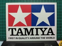 田宮 タミヤ模型 tamiya ロゴステッカー 昭和53年頃_画像1