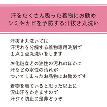 着物 汗抜き クリーニング 着物 汗抜き 丸洗い 着物 長襦袢 帯 浴衣 振袖 何でも 1点 汗抜き丸洗い きもの お手入れ 格安 みやがわ st6002_画像5