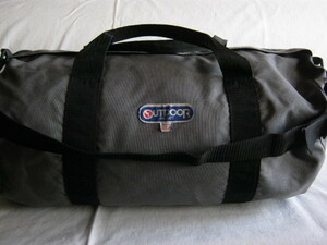 * б/у товар MADE IN USA USA производства America производства OUTDOOR PRODUCTS Outdoor Products большая спортивная сумка примерно 57cm серый пепел roll сумка "Boston bag" *