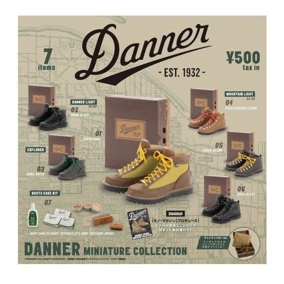 ケンエレファント Danner miniture collection 全7種類 新品 シューズ 登山靴 コンバース 革靴 ガチャ