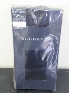 【未使用保管品】BURBERRYバーバリー◇カシミア混タイツ◇サポートフットレス レギンス◇ブラック◇M-L