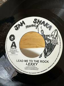 JAH SHAKA MUSIC/LEAD ME TO THE ＲＯＣＫ/LEXXY/YOUNG WARRIOR/DUB/7in