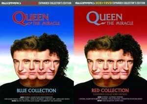 [4CD+2DVD] QUEEN / THE MIRACLE-EXPANDED COLLECTOR'S-BLUE&RED 新品輸入プレス盤