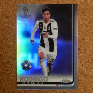 Topps chrome Rodrigo Bentancur トップスクローム ロドリゴ・ベンタンクール ユヴェントス トッテナム refractor soccer