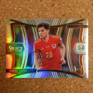 panini select soccer Daniel James パニーニセレクトサッカー ダニエル・ジェームズ ウェールズ prizm ルーキー rookie