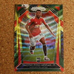 panini prizm soccer Timothy Fosu-Mensah プリズムサッカー ティモシー・フォス＝メンサー マンチェスターユナイテッド rookie ルーキー