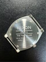 ミリタリーMOD / NIXON ニクソン TIME TELLER ステンレス タイムテラー 薄型9mm 10気圧防水 ②_画像9