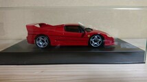 未使用 京商 ミニッツ オートスケールコレクション グロスコート フェラーリ F50 レッド No.MZX304R KYOSHO MINI-Z FERRARI F50_画像4