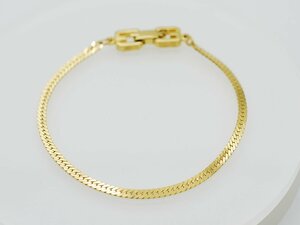 #[YS-1] прекрасный товар # Givenchy GIVENCHY браслет # GP оттенок золота общая длина примерно 18cm [ включение в покупку возможность товар ]#C