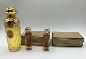 ■【YS-1】 香水 ■ エルメス HERMES ■ Caleche カレーシュ 3本セット まとめ ■ PDT 60ml パルファム 7,5ml ×2本 【同梱可能商品】K■