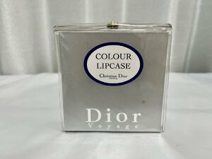 #[YS-1] unused # Christian Dior # Dior Voyage color lip case ×2 #001 BROWN #002 PINK [ including in a package possibility commodity ]#B