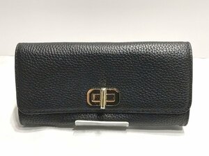 ■【YS-1】 状態良好 ■ マイケルコース MICHAEL KORS 長財布 ■ ブラック系 10cm×19.5cm×3cm 【同梱可能商品】■D