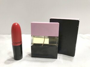 ■【YS-1】 MAC マック ■ リップ レディ デンジャー ■ 香水 クリエーションズ ヒュー ピンクアウラ 20ml ■ 2点セット 【同梱可能商品】D