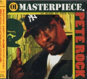 MASTERPIECE 01 PETE ROCK 廃盤 国内盤 rakim showbiz ag black sheep slum village soul survivor i.n.i c.l. smooth ghostface common 