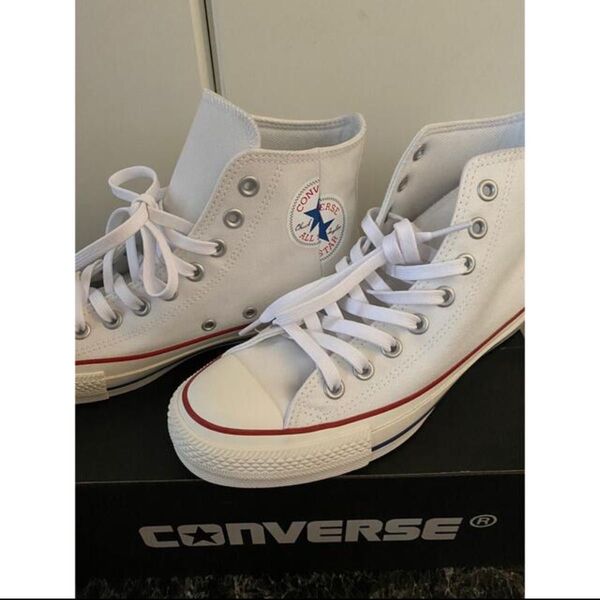 converse ハイカット　スニーカー　レア　白