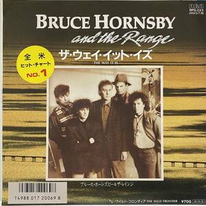 BRUCE HORNSBY & THE RANGE ブルース ホーンズビー & ザ レインジ THE WAY IT IS THE WILD FRONTIER 7inch EP 国内盤 2PAC CHANGES ネタ