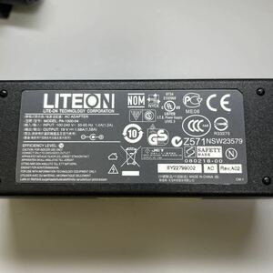 No.1612 LITEON ACアダプター　PA-1300-04 エイサー　 DC 19V 1.58A