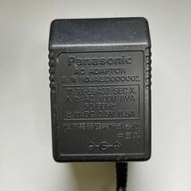 No.1645 Panasonic AC アダプター NOJABD000002 松下電器産業_画像1