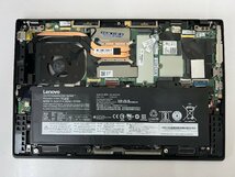 【UEFI起動確認済み／ジャンク】ThinkPad X1 Carbon [20KG-S20H00] (Core i5-8250U, RAM8GB, SSD無し) 本体のみ（AC無し）●二次電池類NG_画像8