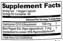 【 約2か月分 】 100mg 60カプセル ドクターズベスト 高吸収 コエンザイムQ10 ： ベジカプセル CoQ10 送料220円～_画像2