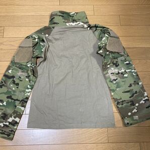 中古 エマーソンギアコンバットシャツ Ｓ/R サイズ マルチカム 迷彩服 BDU タクティカル コンシャツ サバゲー 装備 ミリタリーの画像2