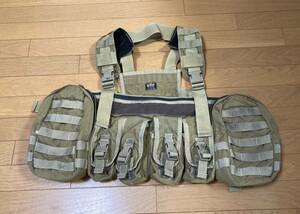 中古 米軍放出品 BDS Tactical チェストリグ タンカラー タクティカル ベスト サバゲー 米軍 装備 ミリタリー