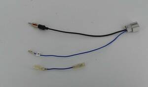 日産/三菱車・20Ｐコネクタ－に市販のオ－デイオ取り付け時に標準JASOのアンテナコネクターに変換コネクタ－・