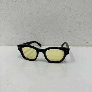 ⑪EFFECTOR エフェクター サングラス カラーサングラス ウェリントン chorus made in japan yellow イエロー