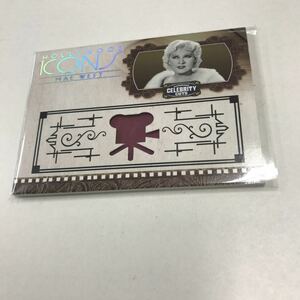 MAE WEST 2008 Donruss CELEBRITY Cuts HOLLYWOOD ICONS COSTUME /100 コスチューム