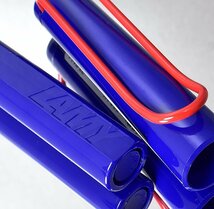 ◆●2023年2月発売【LAMY/ラミー】Safari/サファリ blueredclip ブルー×レッドクリップ 万年筆 M 中字 新品 1円～ 単品発送/LA146-M_画像5