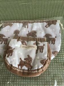  toy poodle pouch pouch 2 piece set hand made unused goods free shipping 