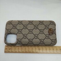 【TM1129】グッチ スマホケース iPhone11 625710-617664 GUCCI コレクション スマホカバー コレクター 外箱付 アイフォン_画像8