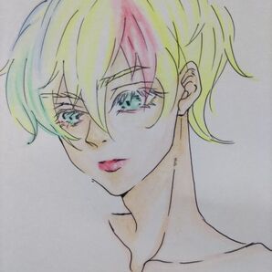 手描きイラスト 少年 オリジナル