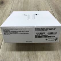 164 C 1円〜 Apple AirPods with Charging Case MV7N2J/A エアーポッズ エアポッズ アップル 中古 現状品_画像6